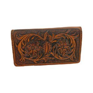 Embossed Checkbook Wallet or Bi-Fold Wallet